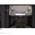 wall and windows design Border of Living Office  5 