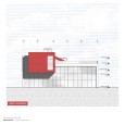 North elevation Aria Sanat Project Nobico Studio