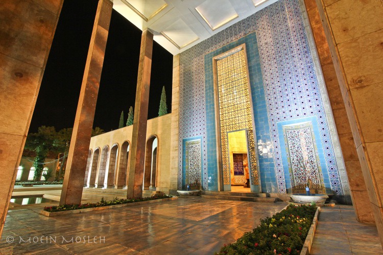 Saadi Mausoleum in Shiraz Iran by Mohsen Froughi  02 