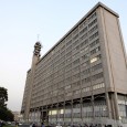 Tehran Tele communication building designed by Abdol Aziz Farman Farmaian and Zoker