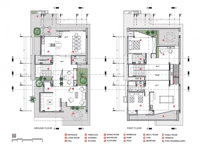 Villa 599 Khaneh Darya Plans Sections Elevations  1 