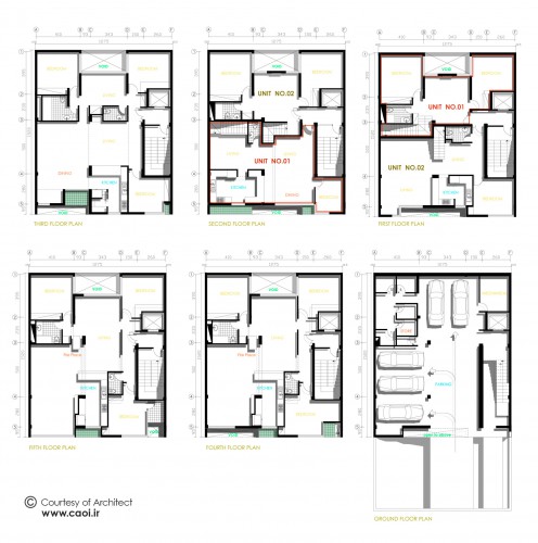 Charbagh Residential in Tehran Iranian Architecture  15 