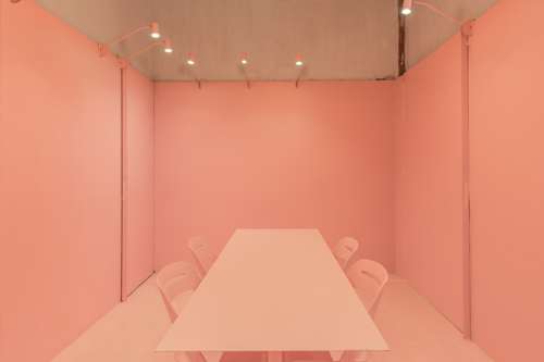 Pink platform