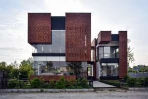 Brick Texture House