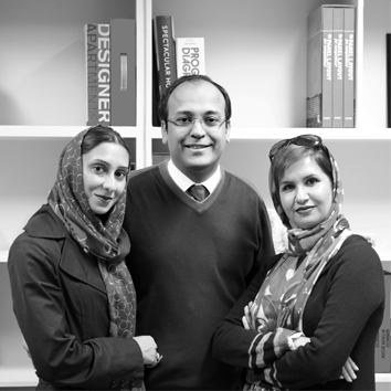 Iranian Architects Farnaz Bakhshi and Farshad Kazerooni and Azin Soltani