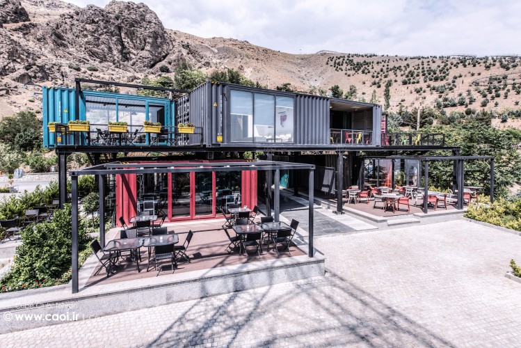 Cube Club in Tehran On Office container architecture  1 