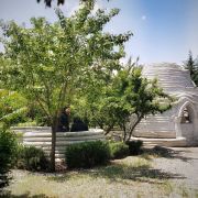 White dome  Farabi campus of Art university of Tehran in Karaj  2 
