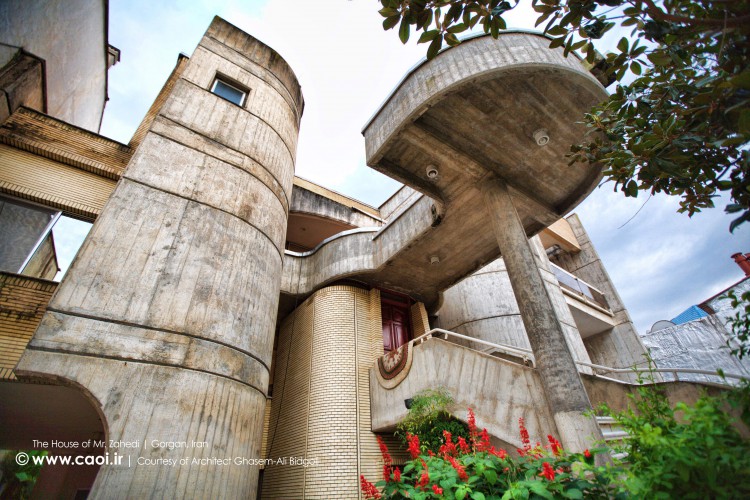 The house of Mr.Zahedi in Gorgan in Iran by Architect GhasemAli Bidgoli  1 