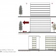 Hakim Azam Office Building in Tehran Facade Diagram