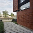 Brick Pattern House in Royan Mazandaran Brick Architecture  9 