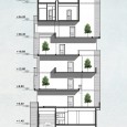 SectionBB elevation Facing Sun residential building in Fasham