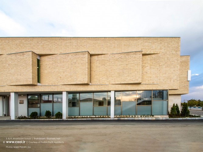 Shahabeddin and Hashem Khosravani School in Khomein Markazi province Padiav Parth Architects  1 