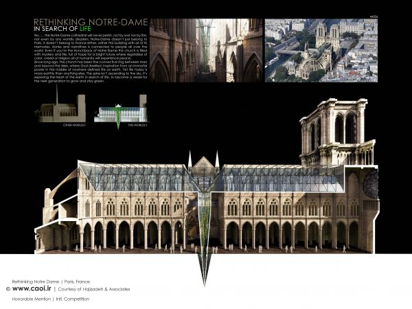 Rethinking Notre Dame In search of Life by Hajizadeh and Associates Honorable Mention  1 