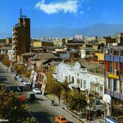 saadi street old tehran 1940