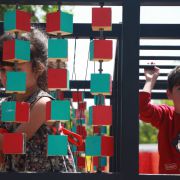 Each child one house each house one color Photo by Fateme Karimi  13 