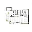 Forth Floor Plan Sharif Office Building in Tehran by Hooba Design Office building Plan