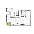 Second Floor Plan Sharif Office Building in Tehran by Hooba Design Office building Plan