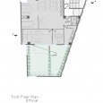 First floor plan Aghajani Handicrafts Central Building in Tehran Bumman Studio