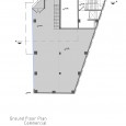 Ground floor plan Aghajani Handicrafts Central Building in Tehran Bumman Studio