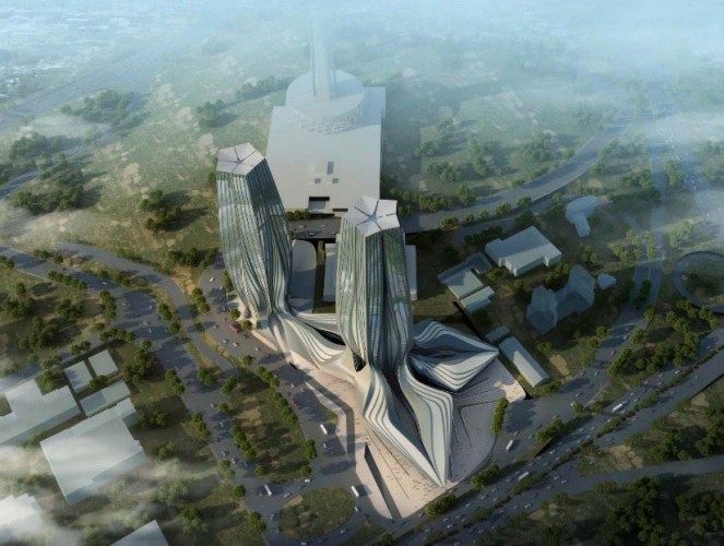 Milad complex 2nd phase international competition by Zaha Hadid Architects 1st place  1 