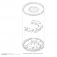 Exploded diagram JADGAL elementary school Chabahar Iran Daaz Office Arash Aliabadi