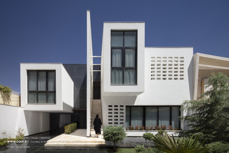 Father and Daughter House in Mashhad by Afshin Khosravian CAOI  1 