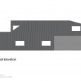 West elevation Parallel Villa Larijan Amol by JAJ Studio Ghasem Navaei