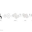 Design process Vault on Vault Villa in Royan by KRDS