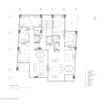 3rd floor plan Bi Hesar residential building Karabon office