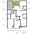 2nd Floor Plan Afshar residential building