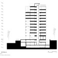 Section A A EIED Headquarter Tehran ARSH 4D Studio