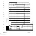 Section D D EIED Headquarter Tehran ARSH 4D Studio
