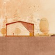 Section Amirdasht Tennis Court Kelarabad BOL Architects
