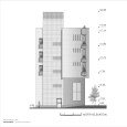 Elevation Sideway Apartment Shiraz Ashari Architects  1 