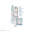 Plan The blue line apartment  1 