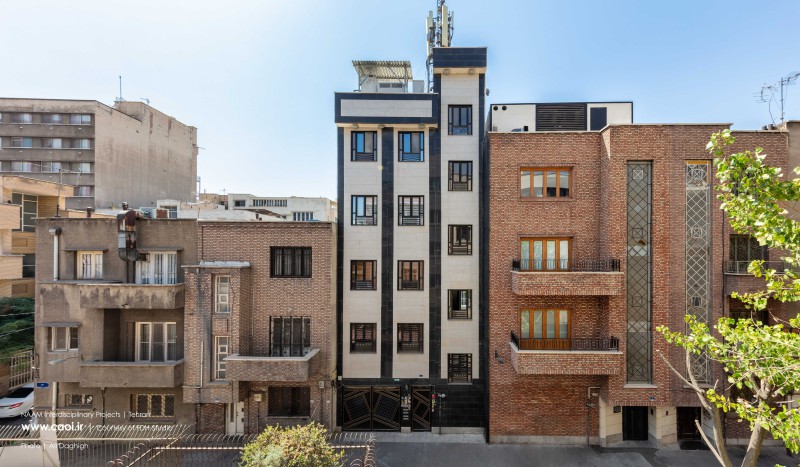 NAAM project in Tehran FDH studio Facade and Yard  1 