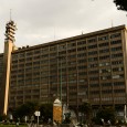 Tehran Tele communication building designed by Abdol Aziz Farman Farmaian and Zoker