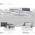 Amiran Hotel and Commercial Center elevation section  3 