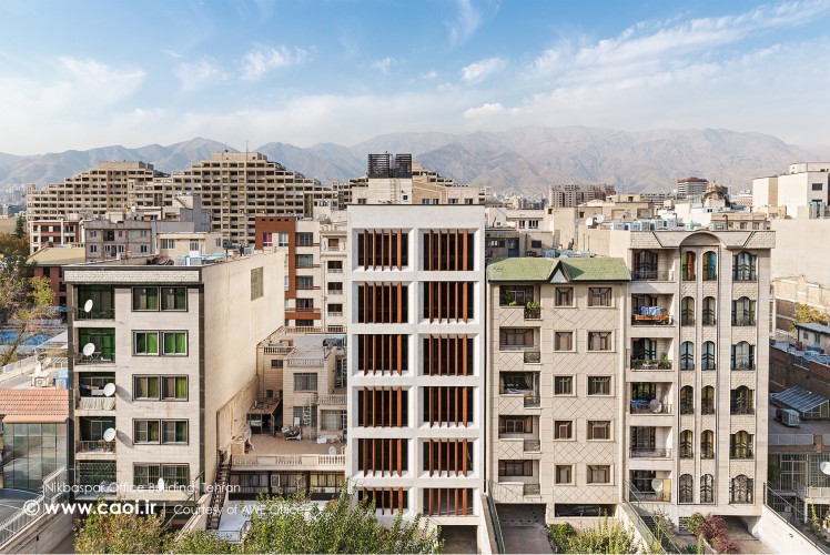 ساختمان اداری نیک بسپار, امیر شهراد, جایزه معمار, معماری معاصر ایران