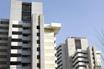 Front Jordan residential buildings in Tehran