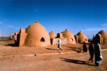 Sandbag Shelter by Nader Khalili